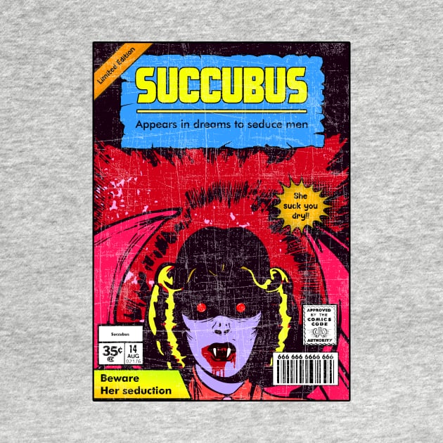 SUCCUBUS RETRO by theanomalius_merch